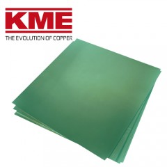 Патинированная кровельная листовая медь  KME