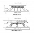 Buzon DPH-2 регулируемые опоры, без корректора уклона